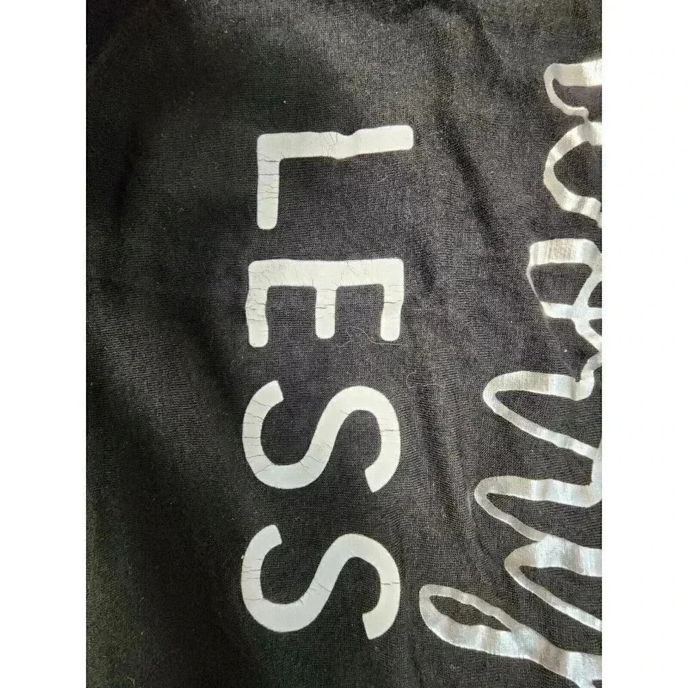 Lane Bryant "Live More Worry Less" Short Sleeve Plus Size 18/20 Top - Picture 3 of 5